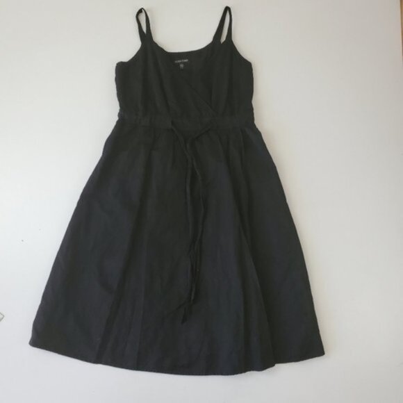 Eileen Fisher Black babydoll dress - Picture 5 of 14